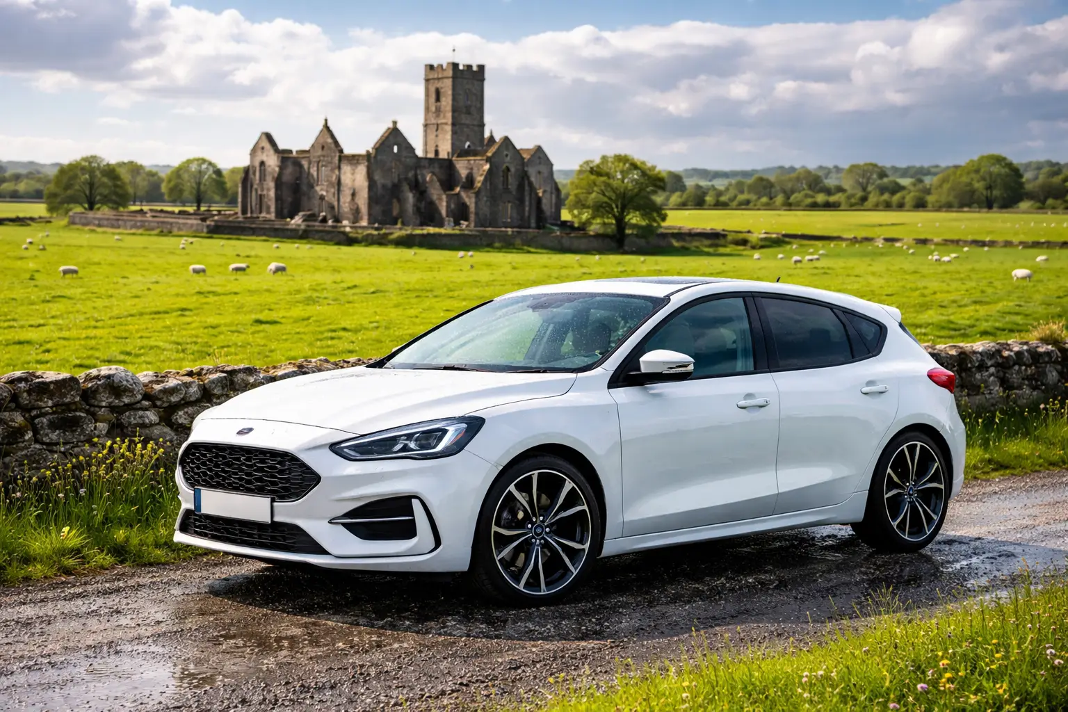 Kompakter Mietwagen für Irland