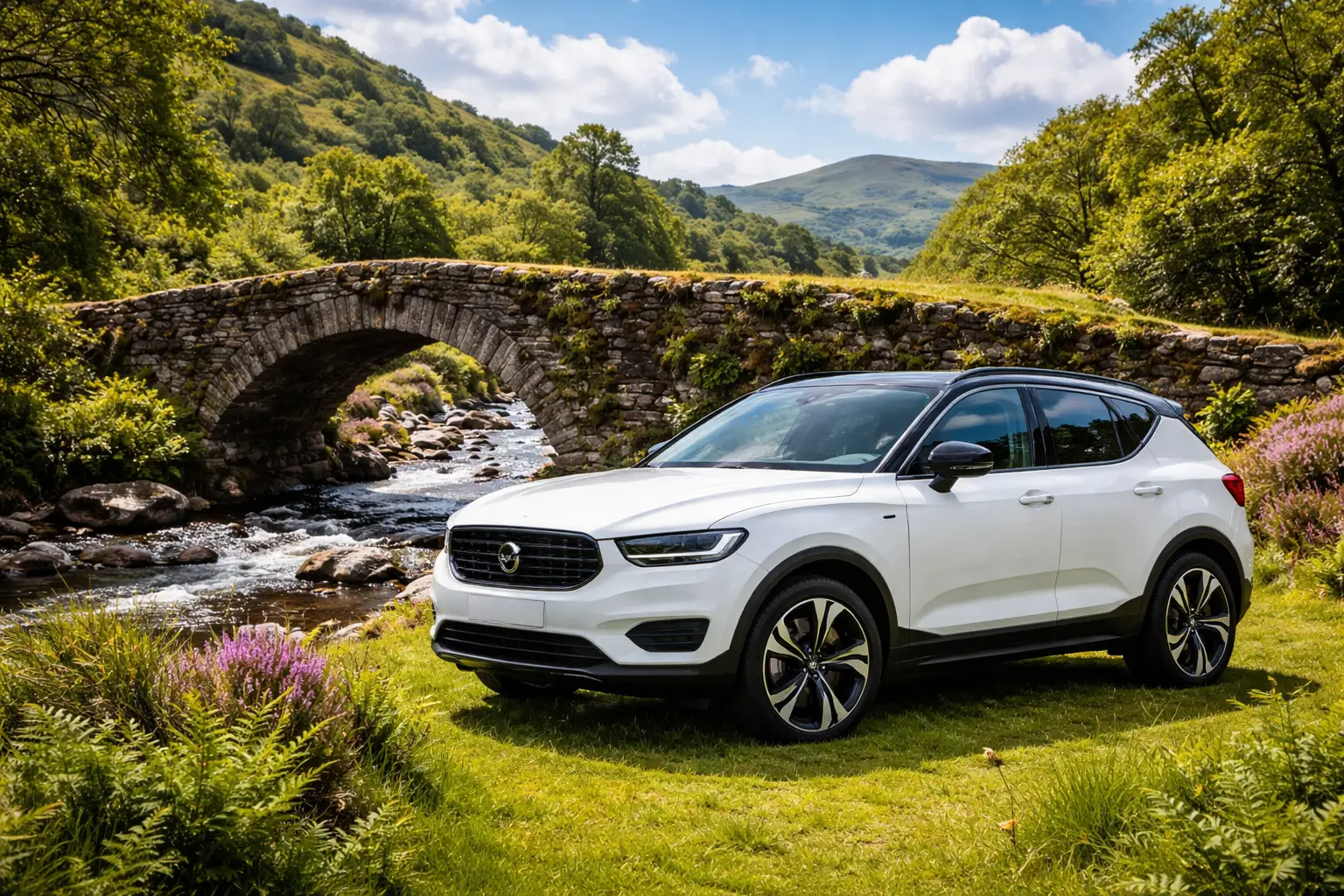 Bergstraße in Irland